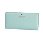 KATE SPADE（ケイトスペード） PWRU3905 428 Grace Blue 背面ファスナー小銭入れ付 二つ折り長財布 Cedar Street Stacy