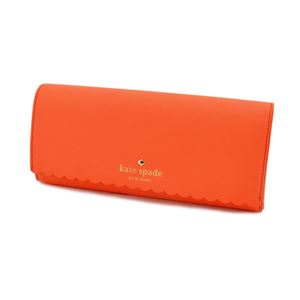 KATE SPADE（ケイトスペード） PWRU4772 892 Bright Papaya/Pink Blush スカラップデザイン 内外バイカラー 二つ折り長財布 Cape Drive Cindy