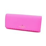 KATE SPADE（ケイトスペード） PWRU4772 954 Tulip Pink/Bright Papaya スカラップデザイン 内外バイカラー 二つ折り長財布 Cape Drive Cindy