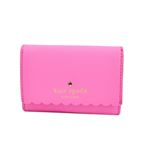 KATE SPADE（ケイトスペード） PWRU4773 954 Tulip Pink/Bright Papaya スカラップデザイン 内外バイカラー キーリング付 マルチケース 小銭・定期・カード入れ付 Cape Drive Darla