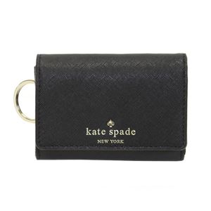 KATE SPADE（ケイトスペード） PWRU3897 1 Black Cedar Street Darla キーリング付 マルチケース 小銭・定期・カード入れ付