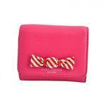 MARC JACOBS（マークジェイコブス） M0008122 658 Begonia キャンディリボン 三つ折り財布 Bow Billfold