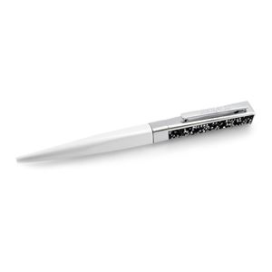 Swarovski（スワロフスキー） 5135991 ☆400粒のクリスタルの輝き☆Stellar Pen クリスタルロック ボールペン White/Metal Silver - 拡大画像