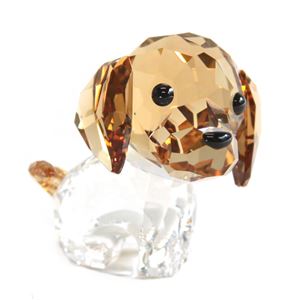 Swarovski(スワロフスキー) 5063329 Puppy - Max the Beagle キュートな子犬シリーズ ビーグル 「マックス」 クリスタル フィギュア 置物