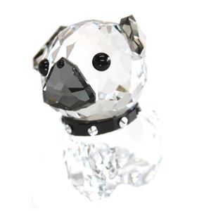 Swarovski(スワロフスキー) 5063333 Puppy - Roxy the Pug キュートな子犬シリーズ パグ 「ロキシー」 クリスタル フィギュア 置物