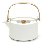 marimekko（マリメッコ） OIVA TEAPOT 700ml 63289 100 white ティーポット 急須 茶こし付