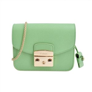 FURLA(フルラ) 820674 BGZ7 ARE MENTA メトロポリス ミニ チェーン ショルダーバッグ METROPOLIS MINI