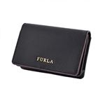 FURLA(フルラ) 825634 PQ40 B30 ONYX/PETALO バイカラー カードケース 名刺入れ BABYLON