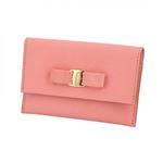 Salvatore Ferragamo(サルバトーレフェラガモ) 22C233 643620 ballerine VARA ヴァラ・リボン カードケース 名刺入れ