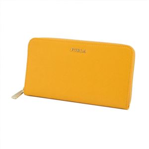 FURLA(フルラ) 826453 PN08 B30 GIALLO バビロン ラウンドファスナー 長財布 BABYLON XL