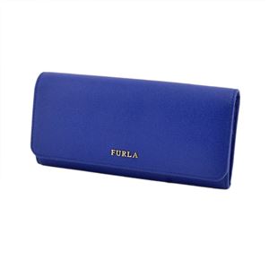 FURLA(フルラ) 816956 PN84 B30 BLU LAGUNA 二つ折り長財布 BABYLON XL