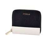 FURLA(フルラ) 818269 PO79 B30 ONYX/PETALO バイカラー ラウンドファスナー ミニ財布 BABYLON S