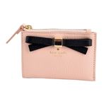 Kate Spade(ケイトスペード) PWRU5011 8 Urchin Pink/Black リボンモチーフ キーリング付 コインケース Henderson Street Cori