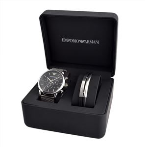 EMPORIO ARMANI(エンポリオ・アルマーニ) AR8032 メンズ 腕時計＆ブレスレット セット - 拡大画像