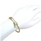 MARC JACOBS(マークジェイコブス) M0009192-117 Cream/Antique Gold Pearl Safety Pin Hinge Cuff パール セイフティーピン ヒンジ カフ ブレスレット - 縮小画像3