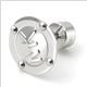MICHAEL KORS(マイケルコース) Logo Button Silver-Tone Earrings スタッズ ロゴ ボタン ピアス MKJ1667040 - 縮小画像2