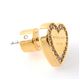 MICHAEL KORS(マイケルコース) パヴェ ハート スタッド ピアス Pave Gold-Tone Heart Stud Earrings MKJ3965710 ピアス - 縮小画像2