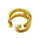 MARC JACOBS(マークジェイコブス) M0009229-710 #6 Gold 「J」ロゴモチーフ アイコン リング 指輪 日本サイズ11号相当 Icon Band Ring - 縮小画像2
