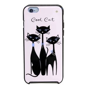 Kate Spade(ケイトスペード) 8ARU1578 974 Multi ビジューキャット 猫 ネコプリント アイフォンケース (iPhone 6 Plus/6S Plus専用) スマホカバー Jeweled Cool Cat IPhone 6plus - 拡大画像