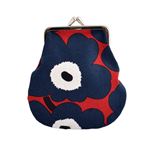 marimekko(マリメッコ) 020310 359 がま口 コットンパース マルチポーチ 小物入れ MINI-UNIKKO PIENI KUKKARO