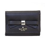 Kate Spade(ケイトスペード) PWRU5012 001 Black リボンモチーフ キーリング付 マルチケース 小銭・定期・カード入れ付 Henderson Street Darla