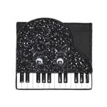 Kate Spade(ケイトスペード) PWRU5151 007 Black/White ピアノモチーフ スパンコールラメ カードケース 名刺入れ Jazz Things Up Piano Card Case