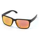 OAKLEY(オークリー) サングラス OO9102-51 HOLBROOK マットブラック Ruby Iridium Polarized