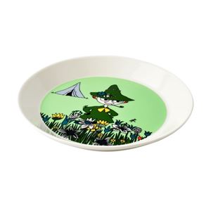 Arabia(アラビア) AR100103 Moomin Plate 19cm Snufkin Green 「スナフキン」 ムーミン プレート皿 ≪北欧食器≫ 商品画像