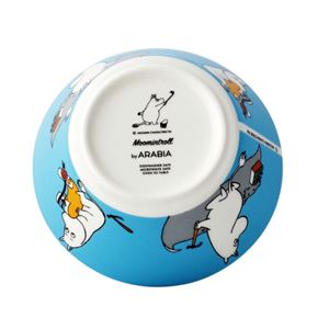 Arabia(アラビア) AR018741 Moomin Bowl 15cm Moomintroll Turquoise 「ムーミン」 ボウル ディーププレート皿 ≪北欧食器≫ 商品写真2