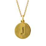 Kate Spade(ケイトスペード) WBRU7652-711 Gold one in a million イニシャル 「J」 ペンダント ネックレス