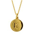 Kate Spade(ケイトスペード) WBRU7653-711 Gold one in a million イニシャル 「K」 ペンダント ネックレス