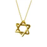 Tiffany＆CO(ティファニー) 25390881 エルサ・ペレッティ Star of David スターオブダビデ ペンダント ネックレス スモール 18KYG