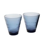 iittala(イッタラ) II365555 Kastehelmi Verre gris orage 300ml×2pc カステヘルミ タンブラー グラス 2個セット ≪北欧食器≫