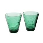 iittala(イッタラ) II365556 Kastehelmi Verre emeraude 300ml ×2pc カステヘルミ タンブラー グラス 2個セット ≪北欧食器≫