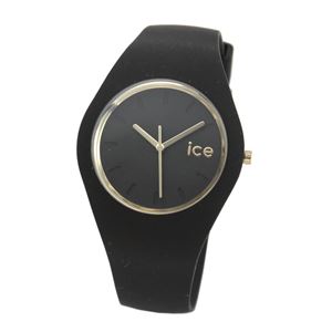 ice watch(アイスウオッチ) ICE.GL.BK.U.S.13 ユニセックスサイズ 腕時計 ICE glam アイスグラム - 拡大画像