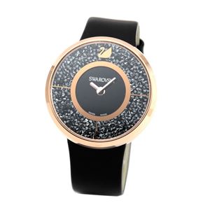 SWAROVSKI(スワロフスキー) 5045371 レディース 腕時計 Crystalline Black Rose Gold Tone (クリスタルライン) - 拡大画像