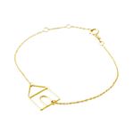 ALIITA (アリータ) CASTIA PURA CHAIN BRACELET 9KYG カシータ 家モチーフ ブレスレット