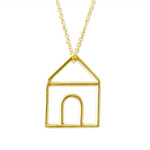 ALIITA (アリータ) CASTIA PURA NECKLACE 9KYG カシータ 家モチーフ ネックレス ペンダント