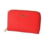 FURLA （フルラ） 828820 RI09 B30 ROSSO バビロン キーリング付 コインケース BABYLON KEYCASE ZIP AROUND