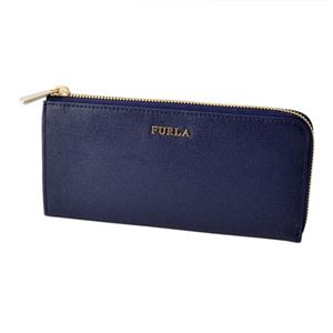 FURLA （フルラ） 850614 PN07 B30 NAVY バビロン L字ファスナー 長財布 BABYLON XL ZIP AROUND L