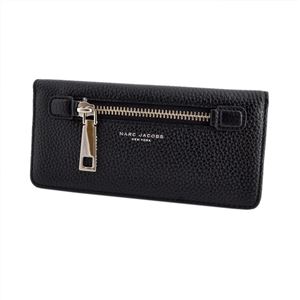 MARC JACOBS （マークジェイコブス） M0008451 1 Black 二つ折り長財布 Gotham Open Face Wallet