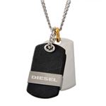 DIESEL （ディーゼル） DX1084040 ドッグタグ メンズ ネックレス ペンダント ブレイブマン（モヒカン）