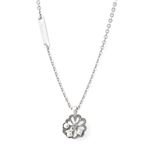 MARC JACOBS （マークジェイコブス） MKJ6384791 Crystal／Antique Silver Small Daisy Pendant デイジーモチーフ ペンダント ネックレス