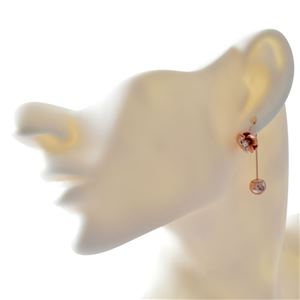 kate Spade (ケイトスペード) WBRUE454-717 Rose Gold フラワーモチーフ ハンガー ピアス Shine On Flower Hanger Earrings 商品写真2