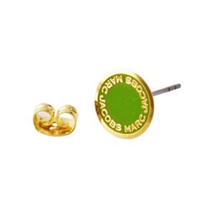 MARC JACOBS (マークジェイコブス) M0008544-300 Green ロゴ ディスク エナメル スタッド ピアス Logo Disc Enamel Studs 商品写真2