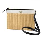 kate Spade （ケイトスペード） PXRU7529 1 ショルダーストラップ付 かごバッグ クラッチバッグにも  CAMERON STREET STRAW clarise