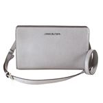 MICHAEL KORS （マイケルコース） 32F6STVC3L Pearl Grey ショルダーバック クラッチバッグ JET SET TRAVEL