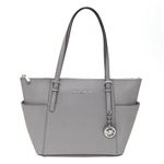 MICHAEL KORS （マイケルコース） 30F2STTT8L PEAL GREY MKチャーム付 ショルダー・トートバッグ A4サイズ対応 JET SET ITEM EW TZ TOTE