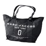 MARC JACOBS （マークジェイコブス） M0011222-001 Black ミリタリーロゴプリント トートバッグ スモール A4サイズ対応 New Logo Tote Small