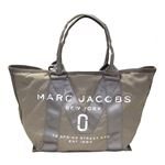 MARC JACOBS （マークジェイコブス） M0011222-063 French Grey ミリタリーロゴプリント トートバッグ スモール A4サイズ対応 New Logo Small Tote